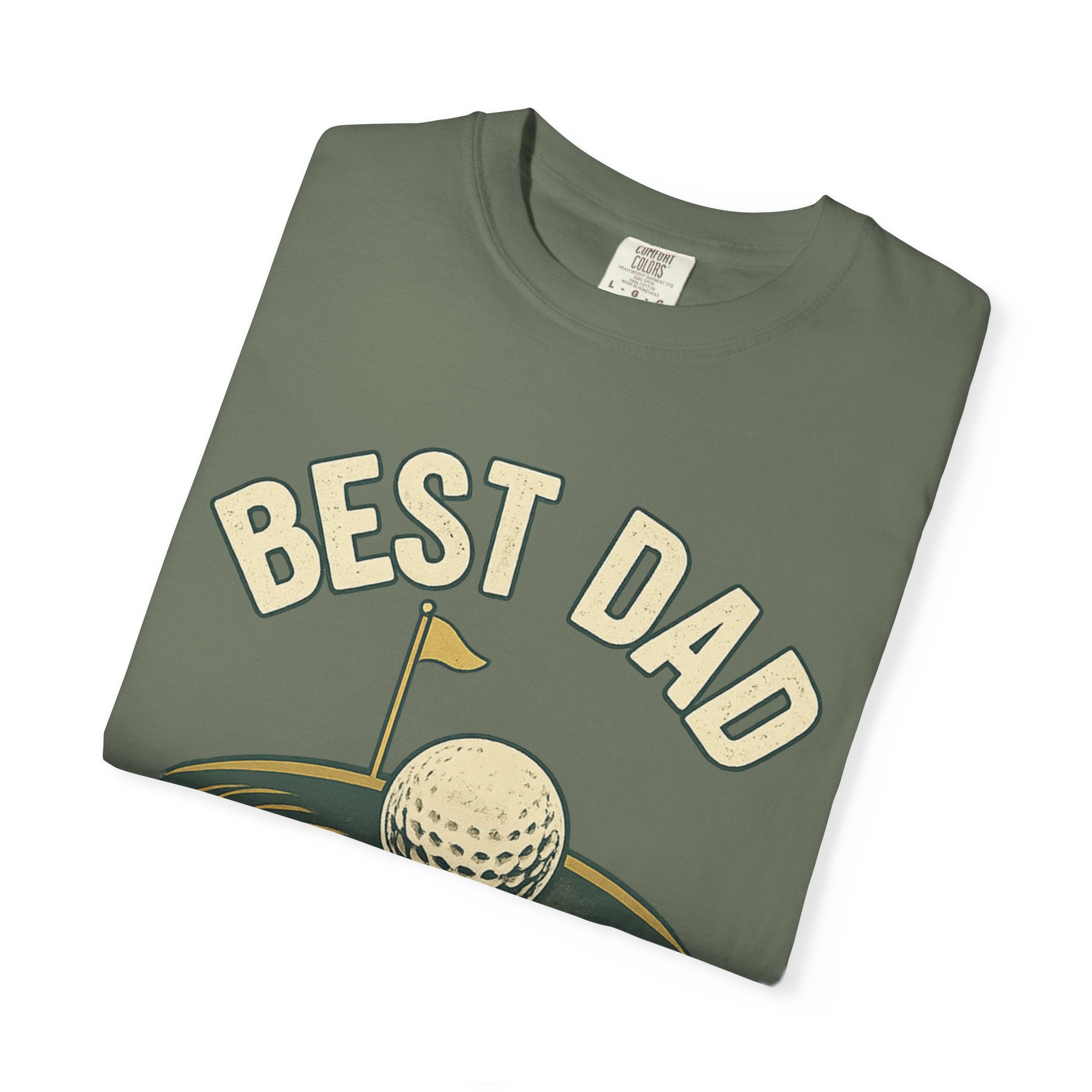 Best Dad By Par Shirt, Funny Golf Dad T-Shirt, Fathers Day Golf Tee, Retro Golf Shirt for Men, Golf Lover Gift, Vintage Dad Shirt