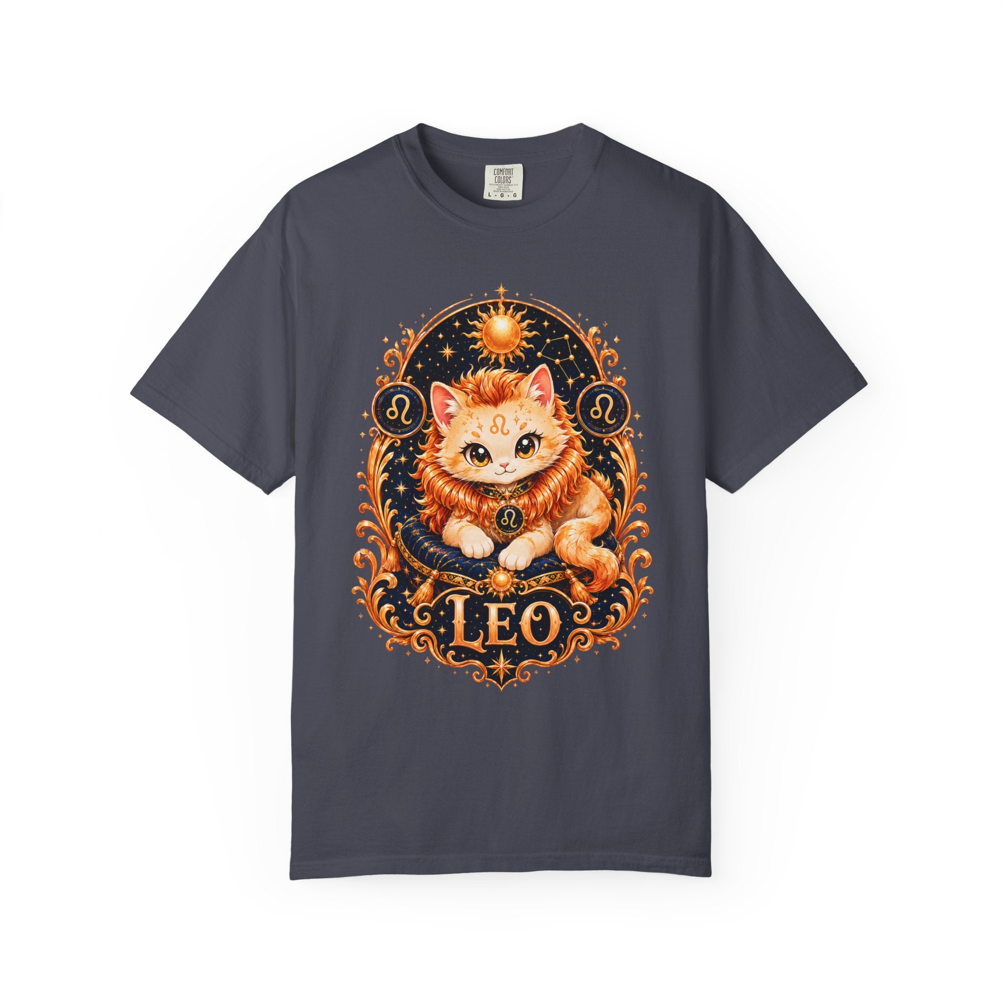Leo Cat Astrology Shirt | Leo Zodiac T-Shirt