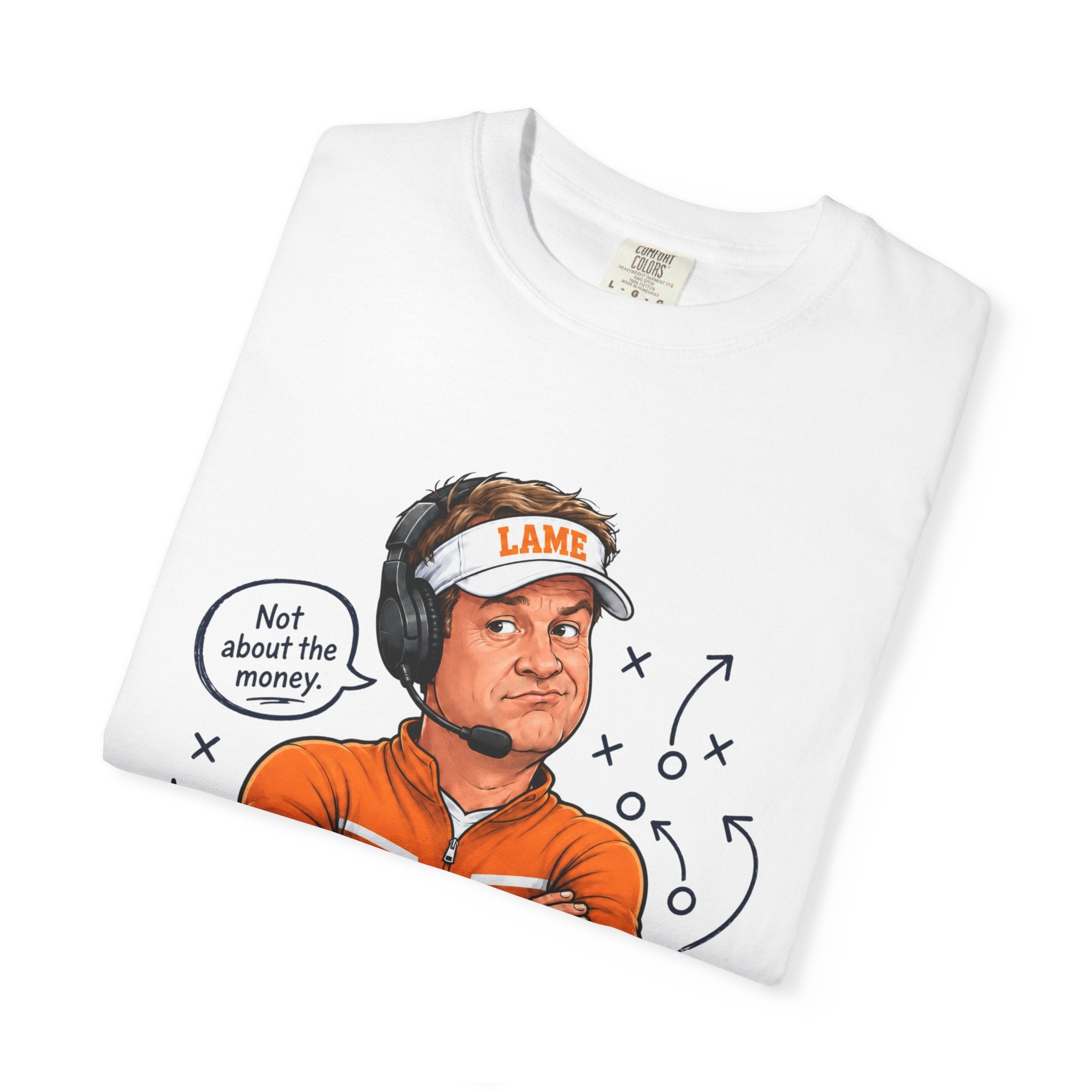 Lame Kitten Tennessee Orange Shirt, Funny College Football Parody Tee, Not About The Money Shirt, Vols Fan Gameday Gift