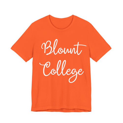 Blount College Shirt, Orange College Game Day Tee, Tennessee Football Fan Shirt, Knoxville Tailgate Shirt, University Inspired Orange Tee