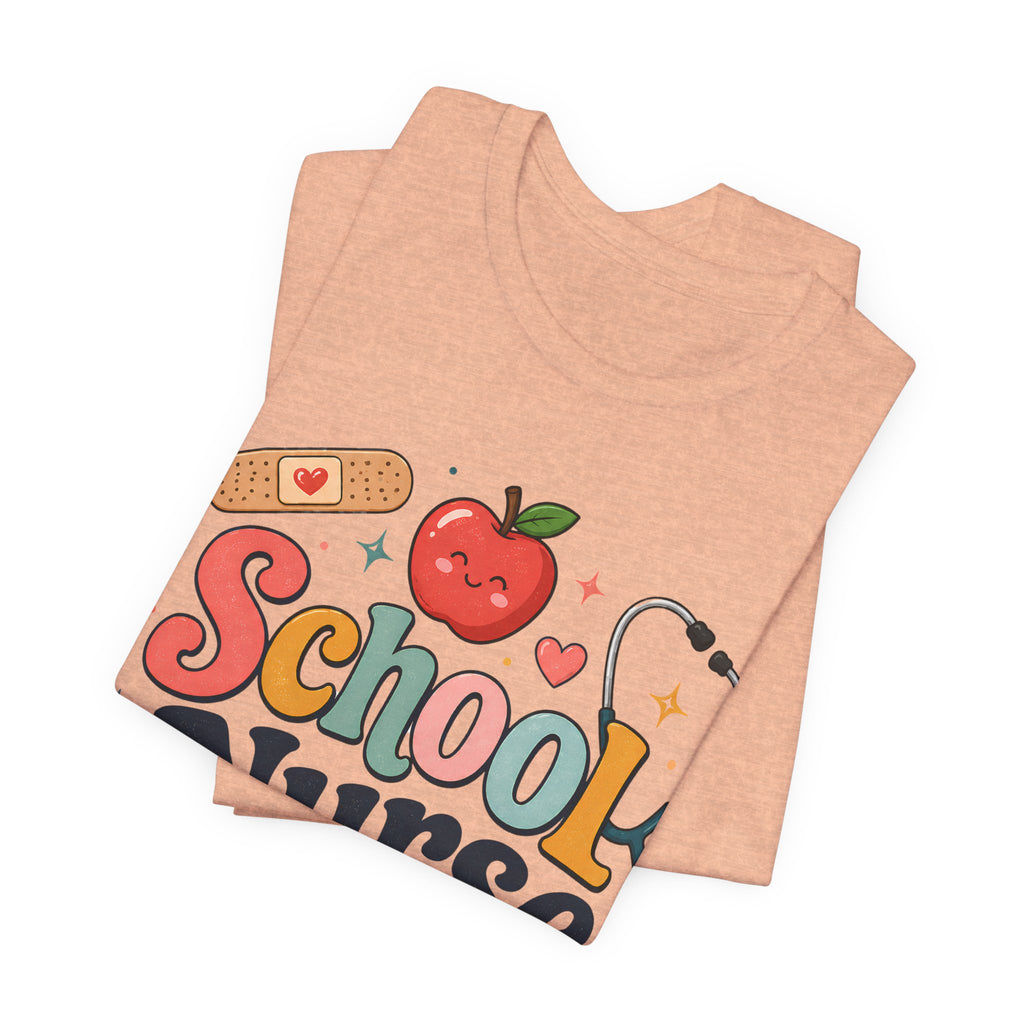 School Nurse Shirt, Cute Nurse Teacher Tee, School Nurse Gift, Nurse Appreciation Shirt, Back to School Nurse Tee, Pediatric Nurse Shirt