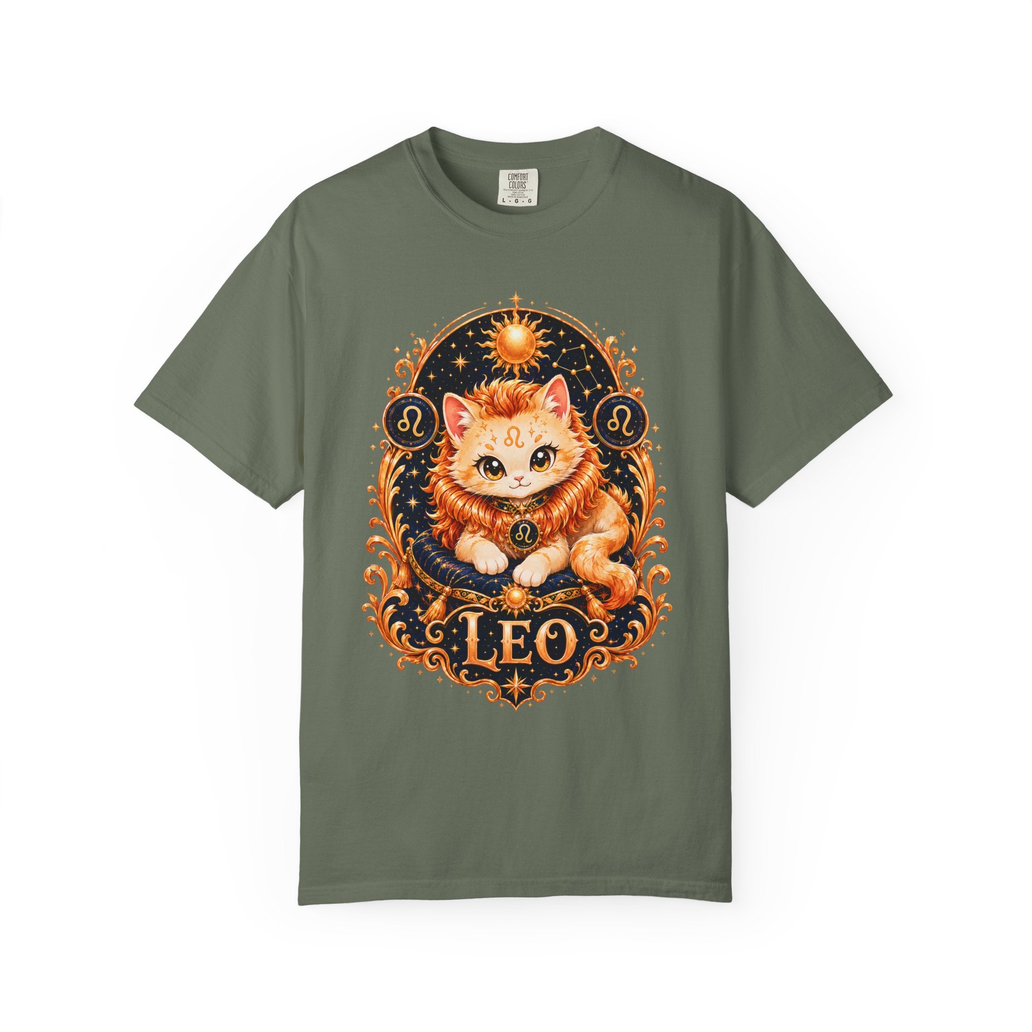 Leo Cat Astrology Shirt | Leo Zodiac T-Shirt