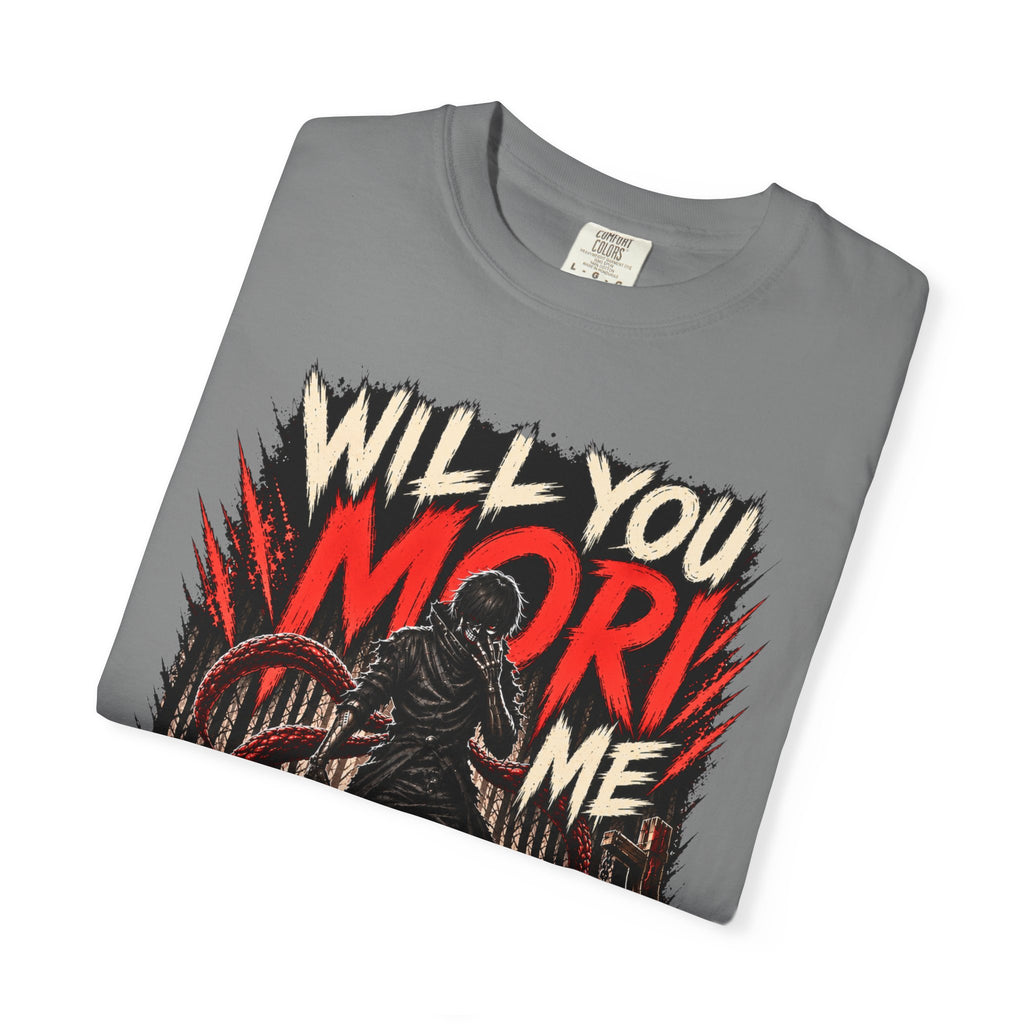 Will You Mori Me Shirt, Horror Gamer Tee, Dead by Daylight Inspired Shirt, DBD Fan Gift, Behaviour Games Horror Tee