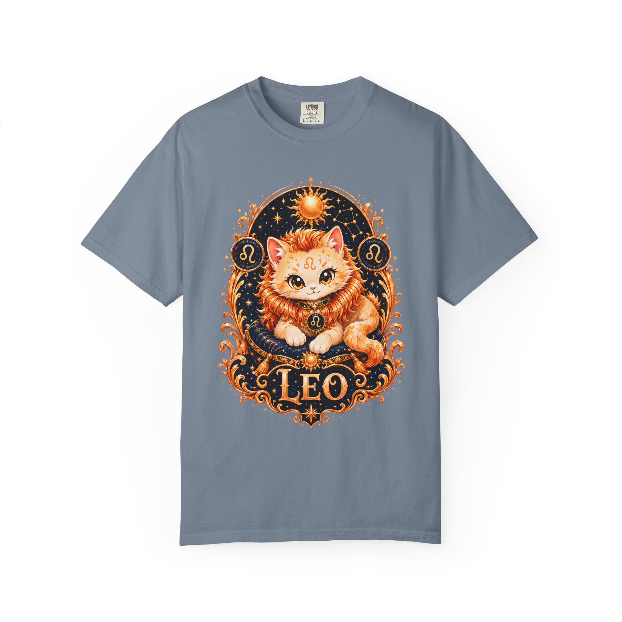 Leo Cat Astrology Shirt | Leo Zodiac T-Shirt
