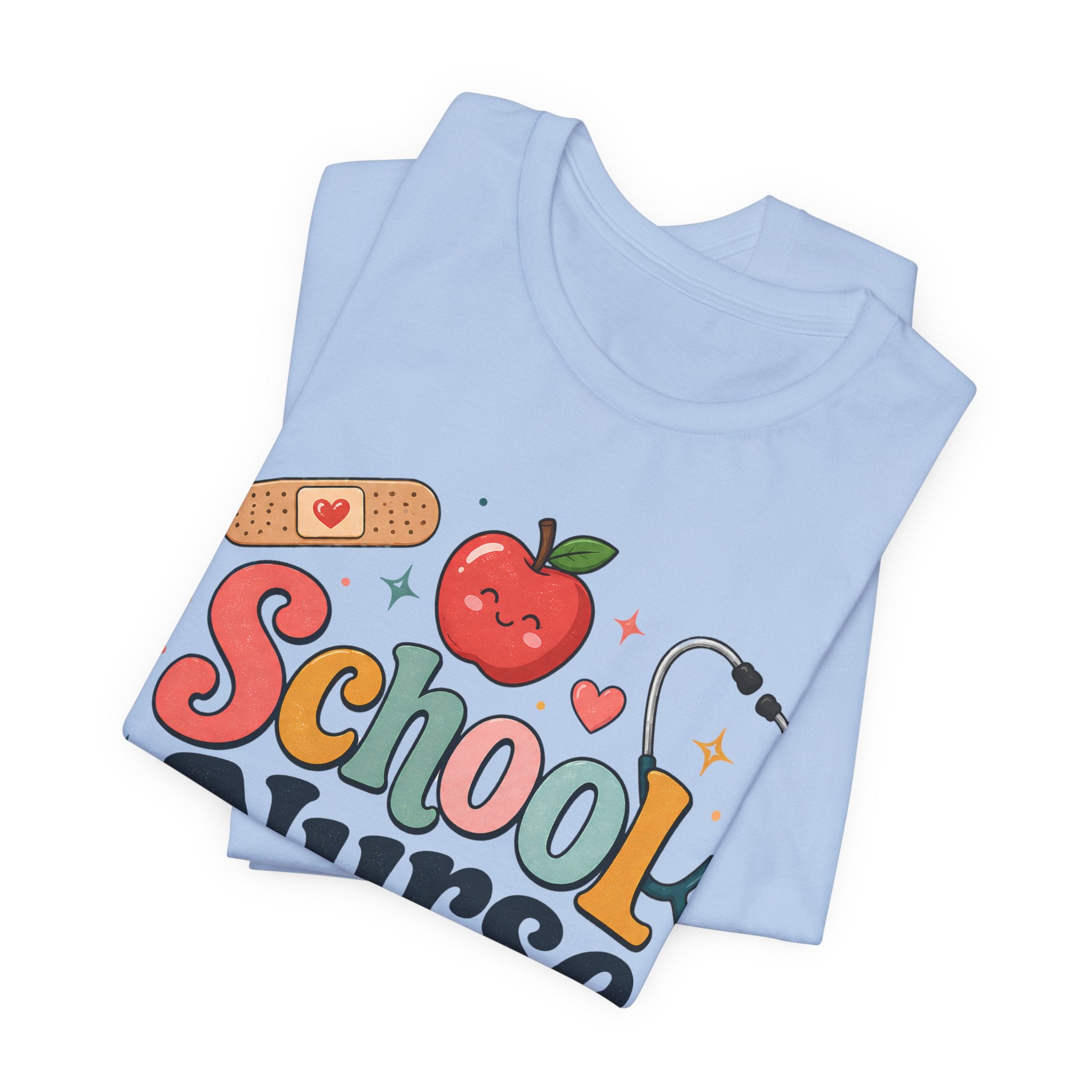 School Nurse Shirt, Cute Nurse Teacher Tee, School Nurse Gift, Nurse Appreciation Shirt, Back to School Nurse Tee, Pediatric Nurse Shirt