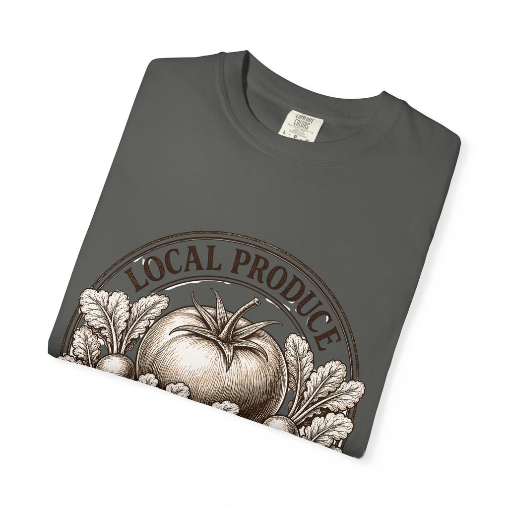 Vintage Local Produce Shirt, Farmers Market Tomato Tee, Heirloom Tomato Radish Graphic Tee, Gerden Lover GIft, Est. 2026 Market Tee