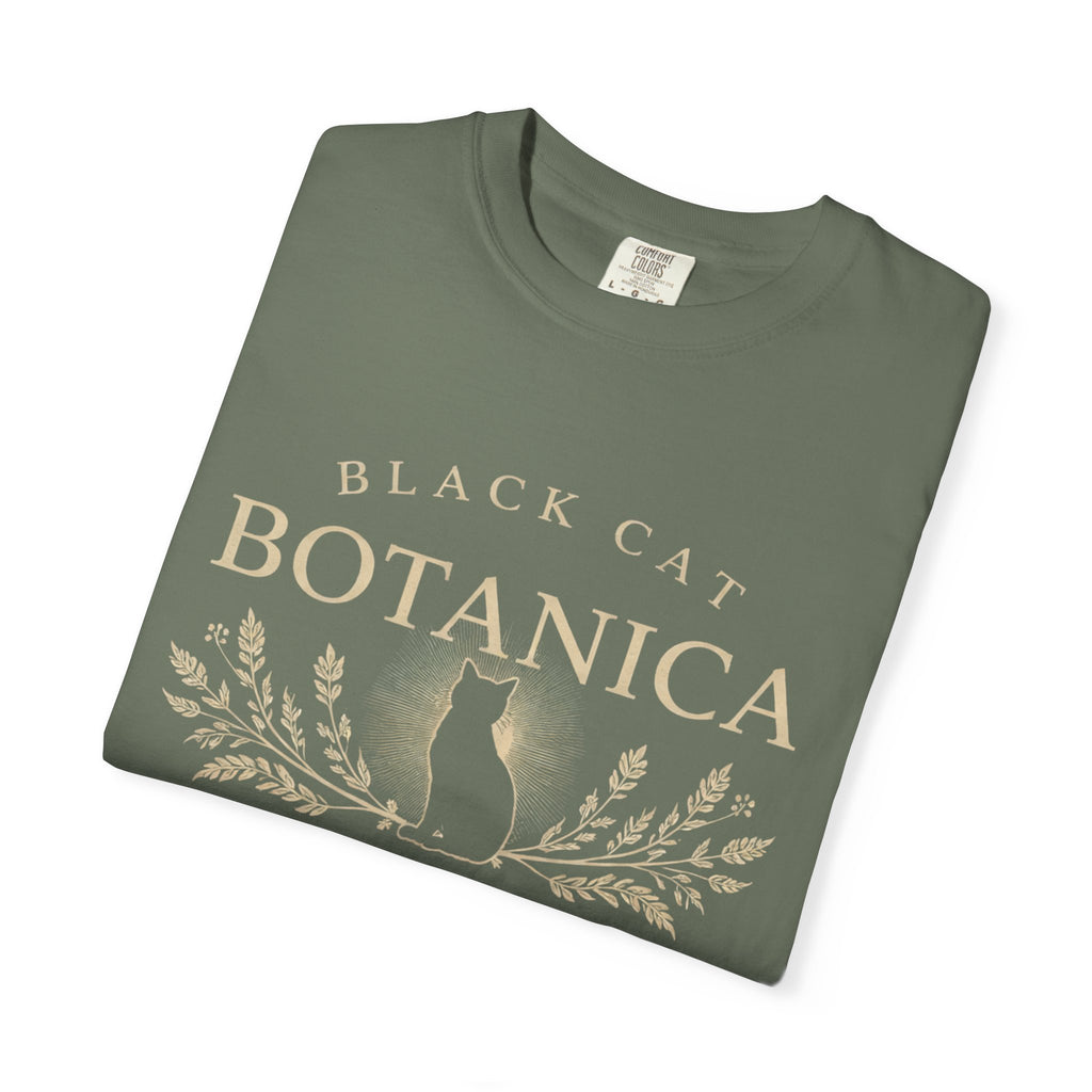 Black Cat Botanica Logo Tee Rooted in Ritual