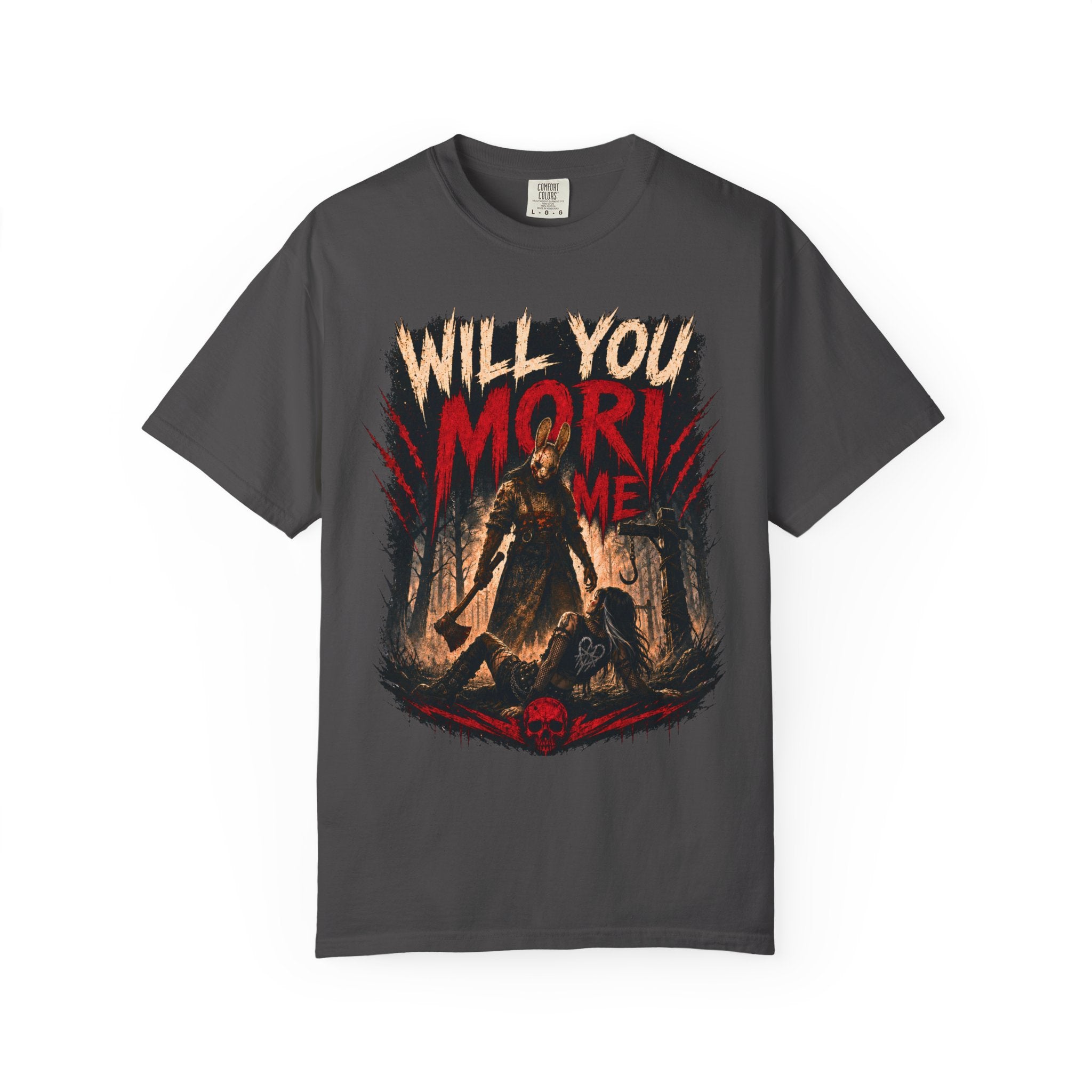 Will You Mori Me Shirt, Horror Gamer Tee, Dead by Daylight Inspired Shirt, DBD Fan Gift, Horror Tee