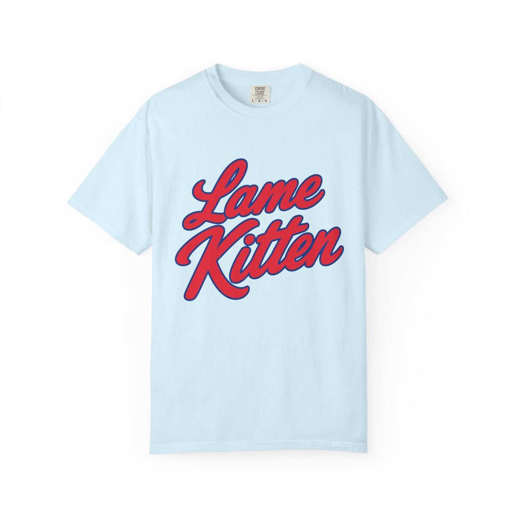 Lame Kitten Shirt, Oxford Mississippi Game Day Tee, Red Blue Script Football Shirt, Funny Southern College Fan T-Shirt