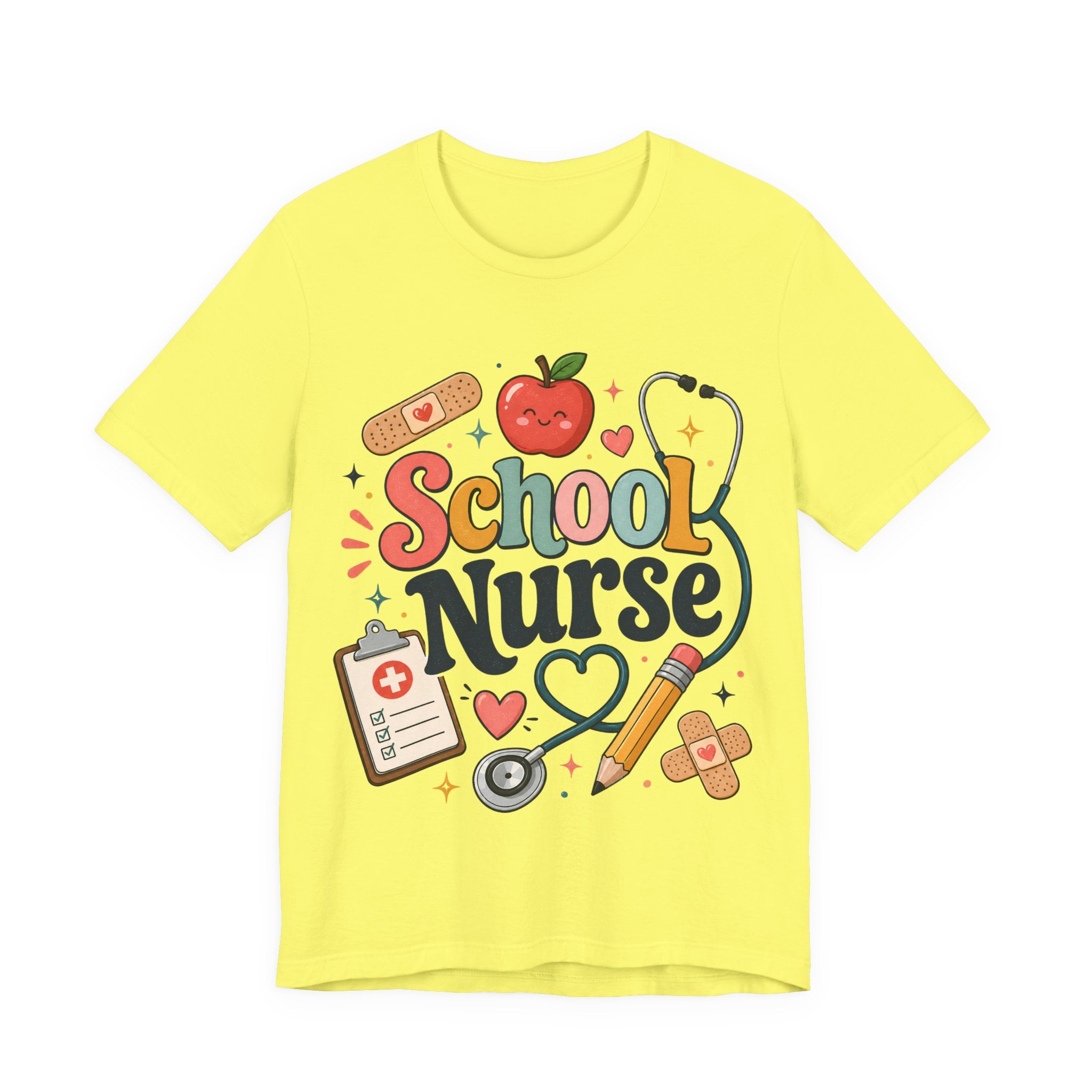 School Nurse Shirt, Cute Nurse Teacher Tee, School Nurse Gift, Nurse Appreciation Shirt, Back to School Nurse Tee, Pediatric Nurse Shirt