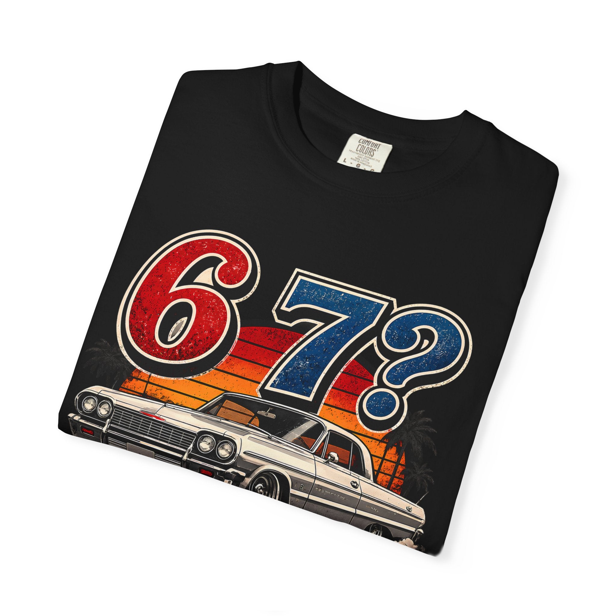 67? I Grew Up In That 64 Era Shirt, Classic Impala Car Tee, Vintage Lowrider Graphic Shirt, Funny Car Lover Gift