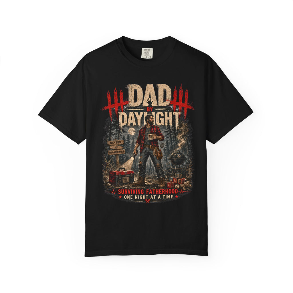 Dad By Daylight Shirt, Funny Gamer Dad Tee, Horror Game Dad Shirt, Fathers Day Gamer Gift, Survival Horror Dad Gift, Gaming Dad T-Shirt