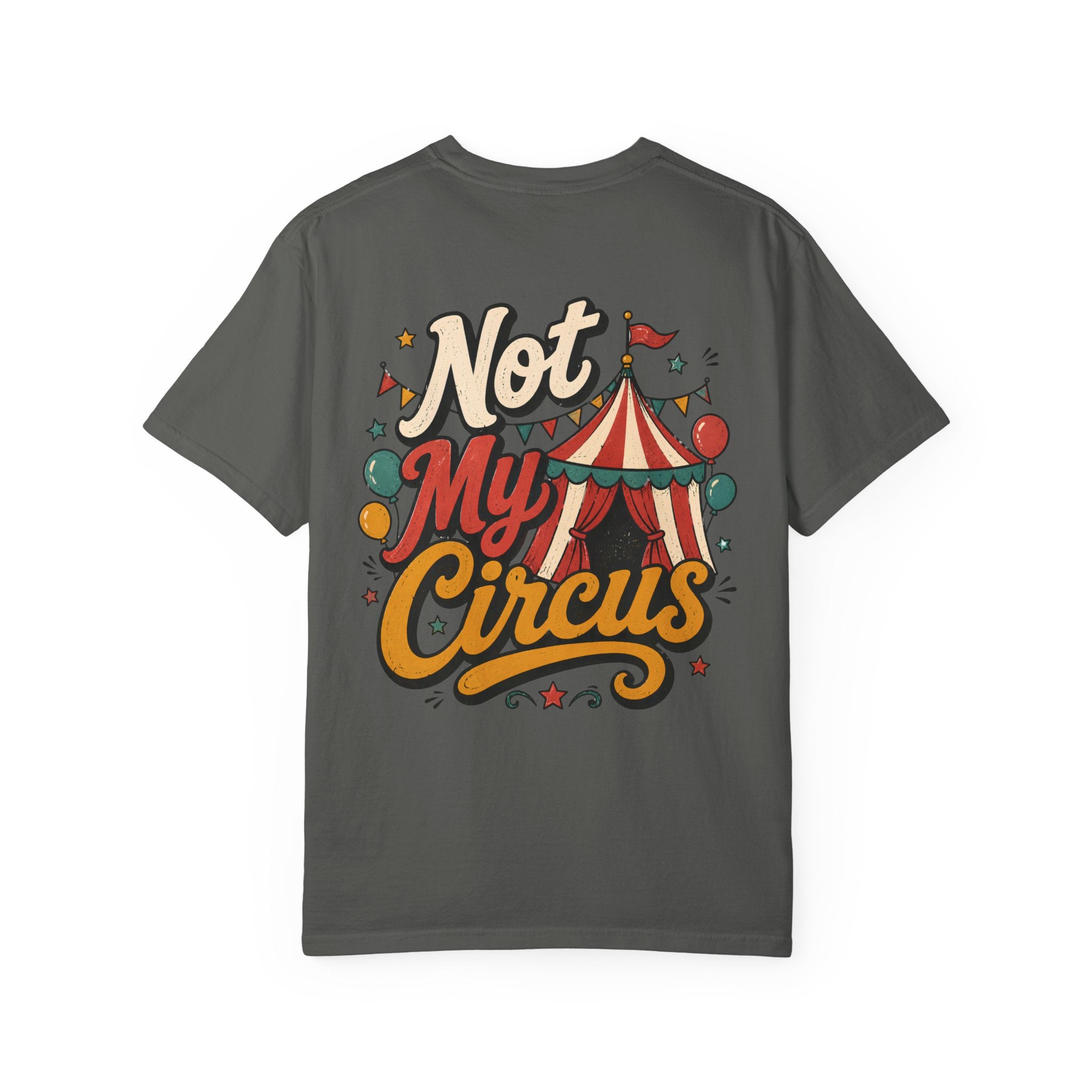 Not My Monkeys Not My Circus Shirt, Funny Monkey Graphic Tee, Comfort Colors Tee, Sarcastic Circus Tee, Oversized Boxy Tee