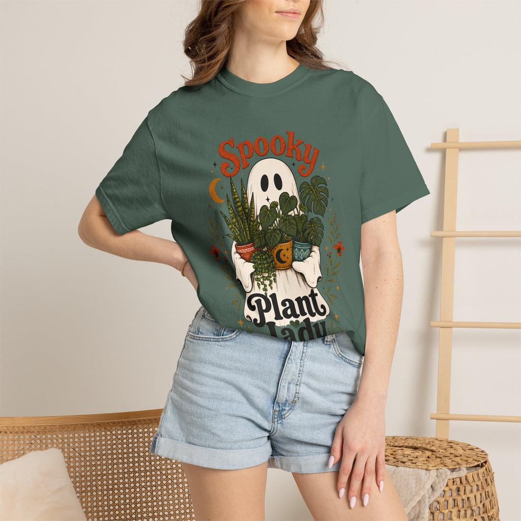 Spooky Plant Lady Halloween Shirt | Cute Pumpkin Potted Plants Tee