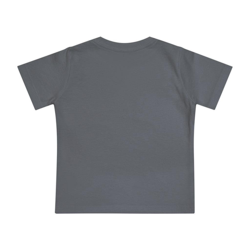 Trick or T-Rex Baby Short Sleeve T-Shirt | Halloween Dinosaur Pumpkin