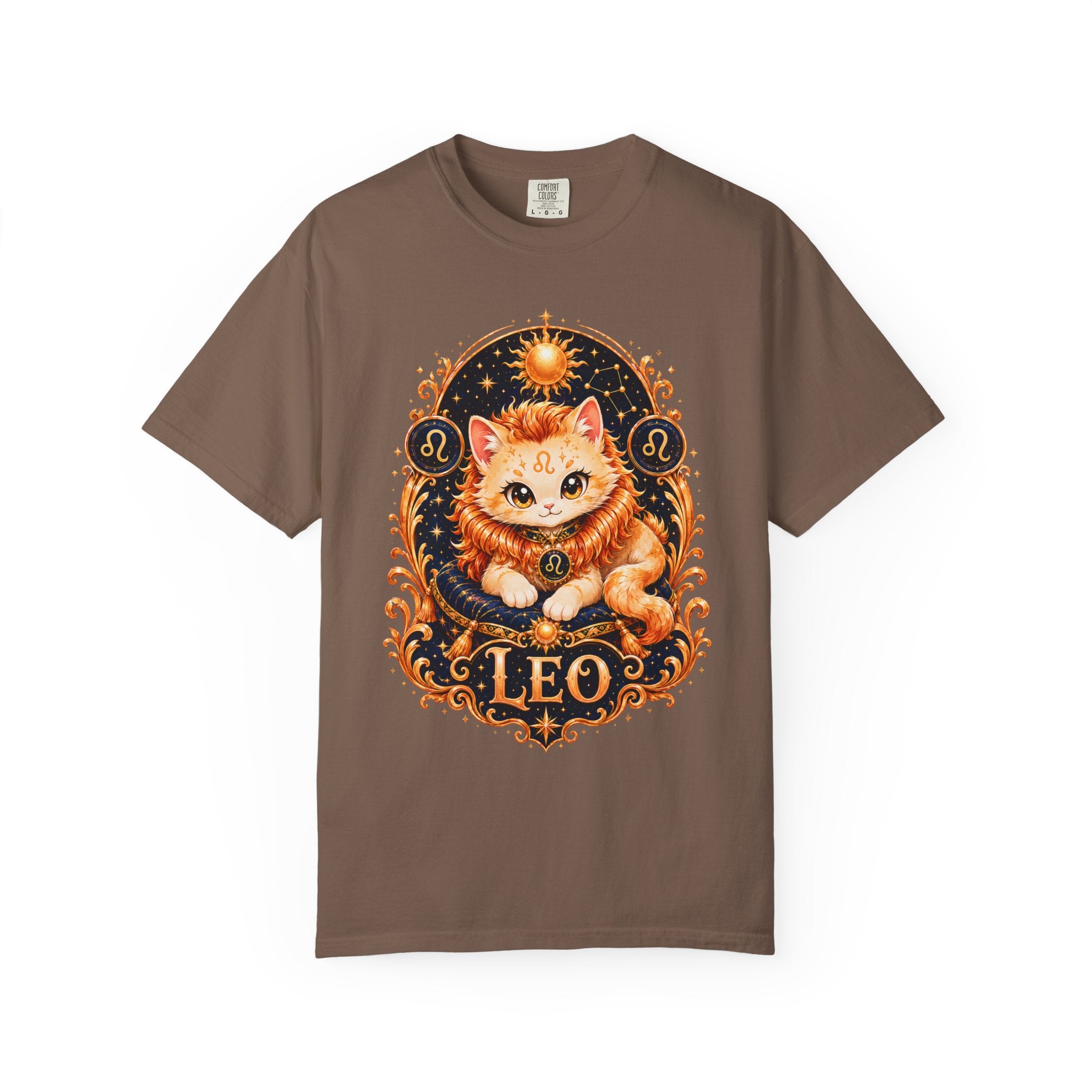 Leo Cat Astrology Shirt | Leo Zodiac T-Shirt