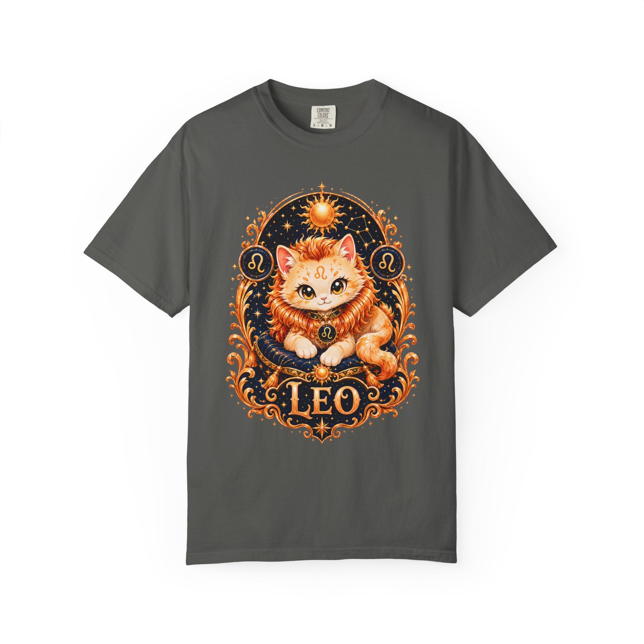 Leo Cat Astrology Shirt | Leo Zodiac T-Shirt
