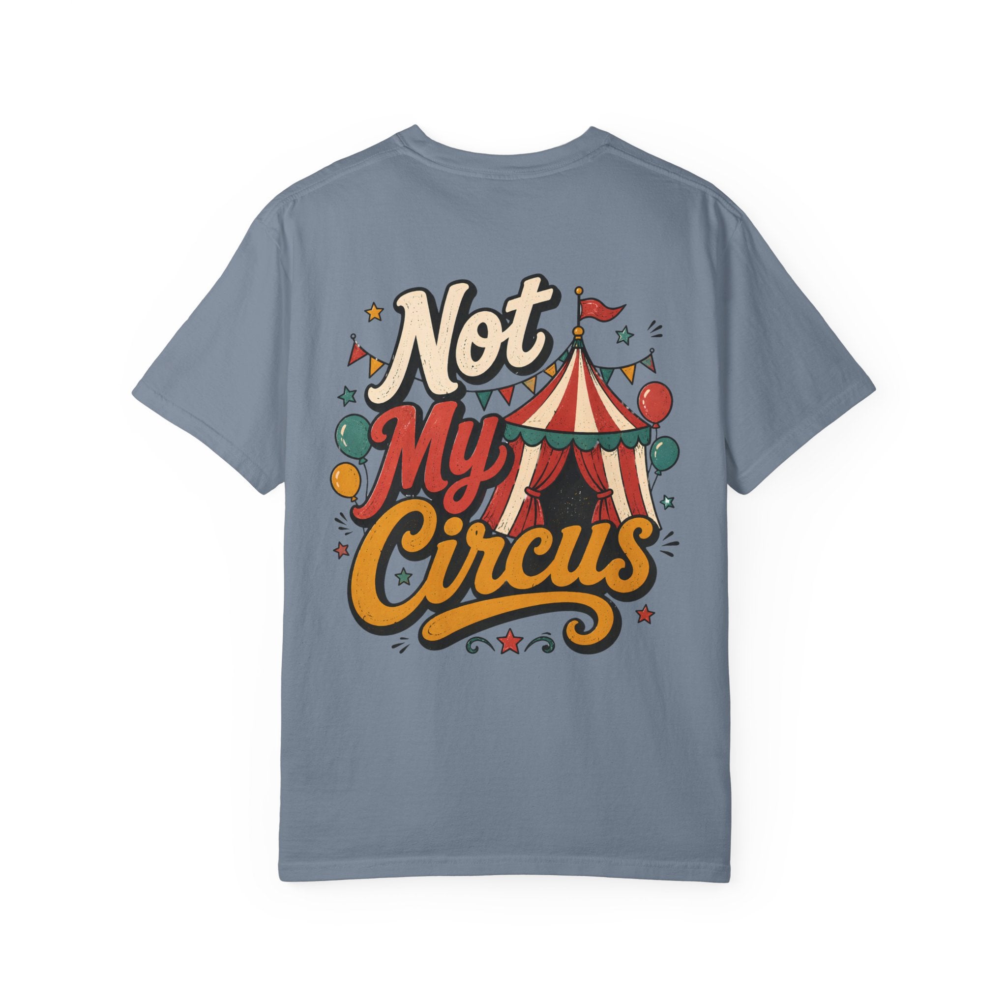 Not My Monkeys Not My Circus Shirt, Funny Monkey Graphic Tee, Comfort Colors Tee, Sarcastic Circus Tee, Oversized Boxy Tee