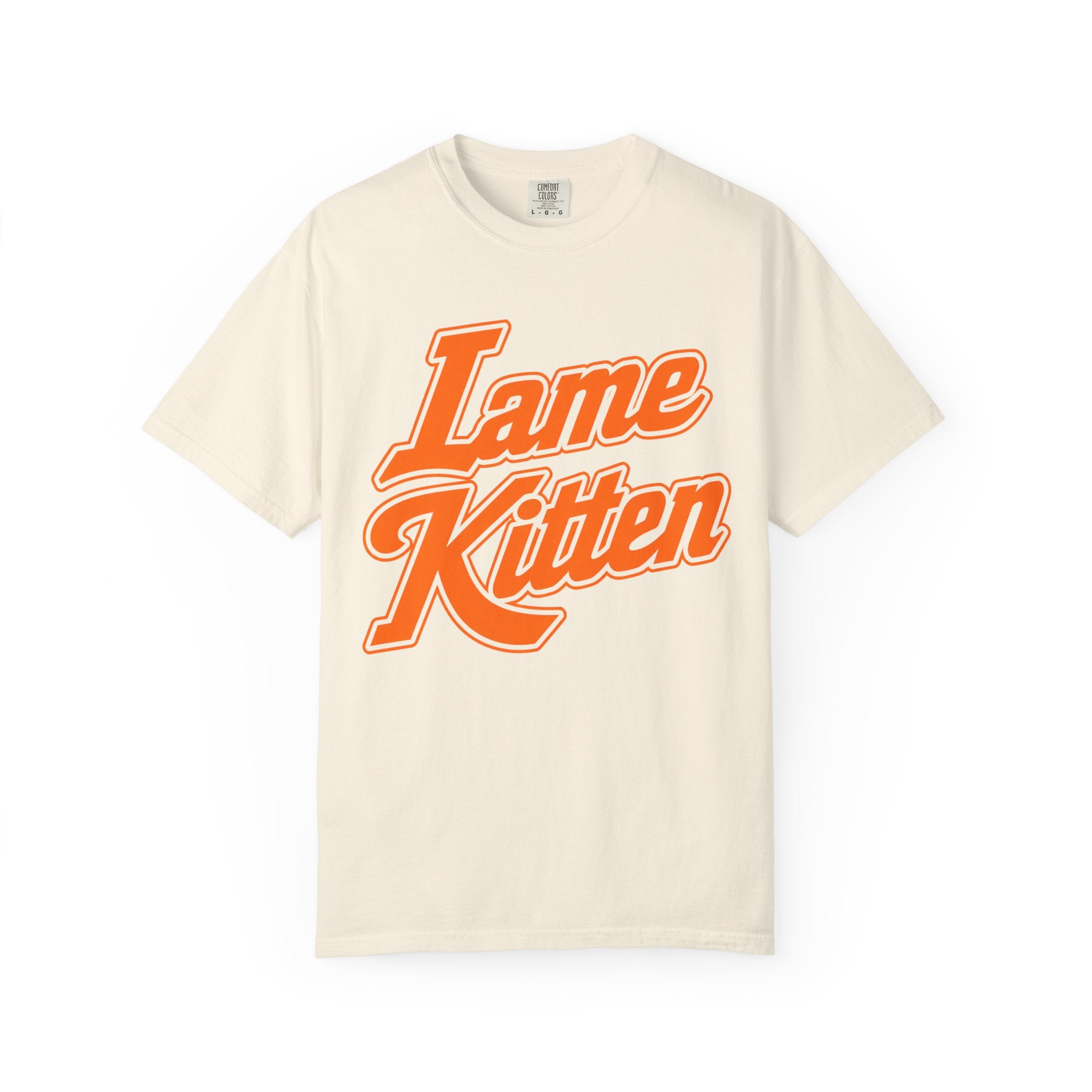 Lame Kitten Shirt, Tennessee Orange Game Day Tee, Knoxville Football Fan Shirt, Orange White Rivalry T-Shirt