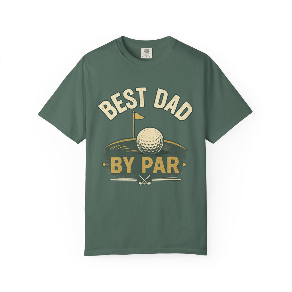 Best Dad By Par Shirt, Funny Golf Dad T-Shirt, Fathers Day Golf Tee, Retro Golf Shirt for Men, Golf Lover Gift, Vintage Dad Shirt
