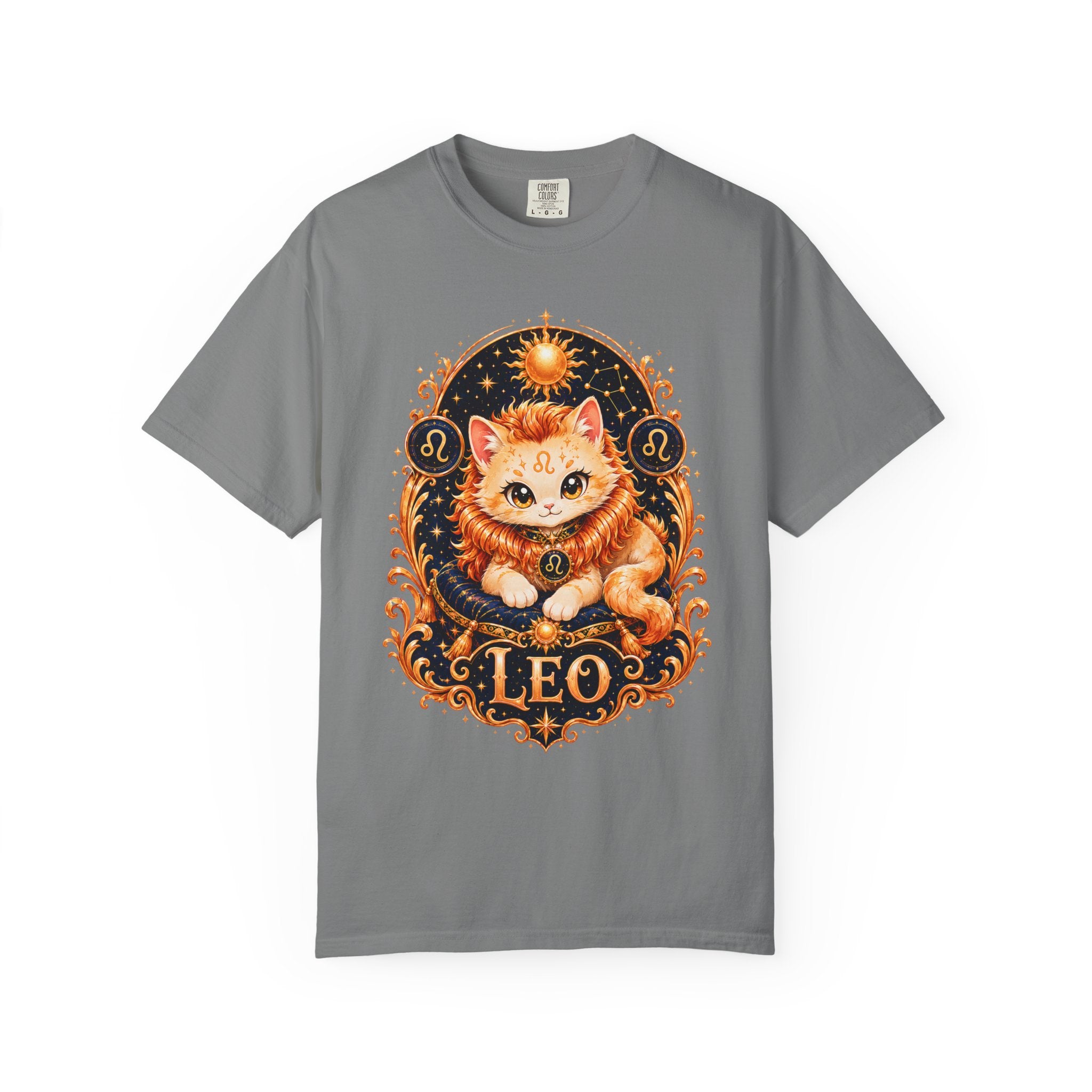 Leo Cat Astrology Shirt | Leo Zodiac T-Shirt