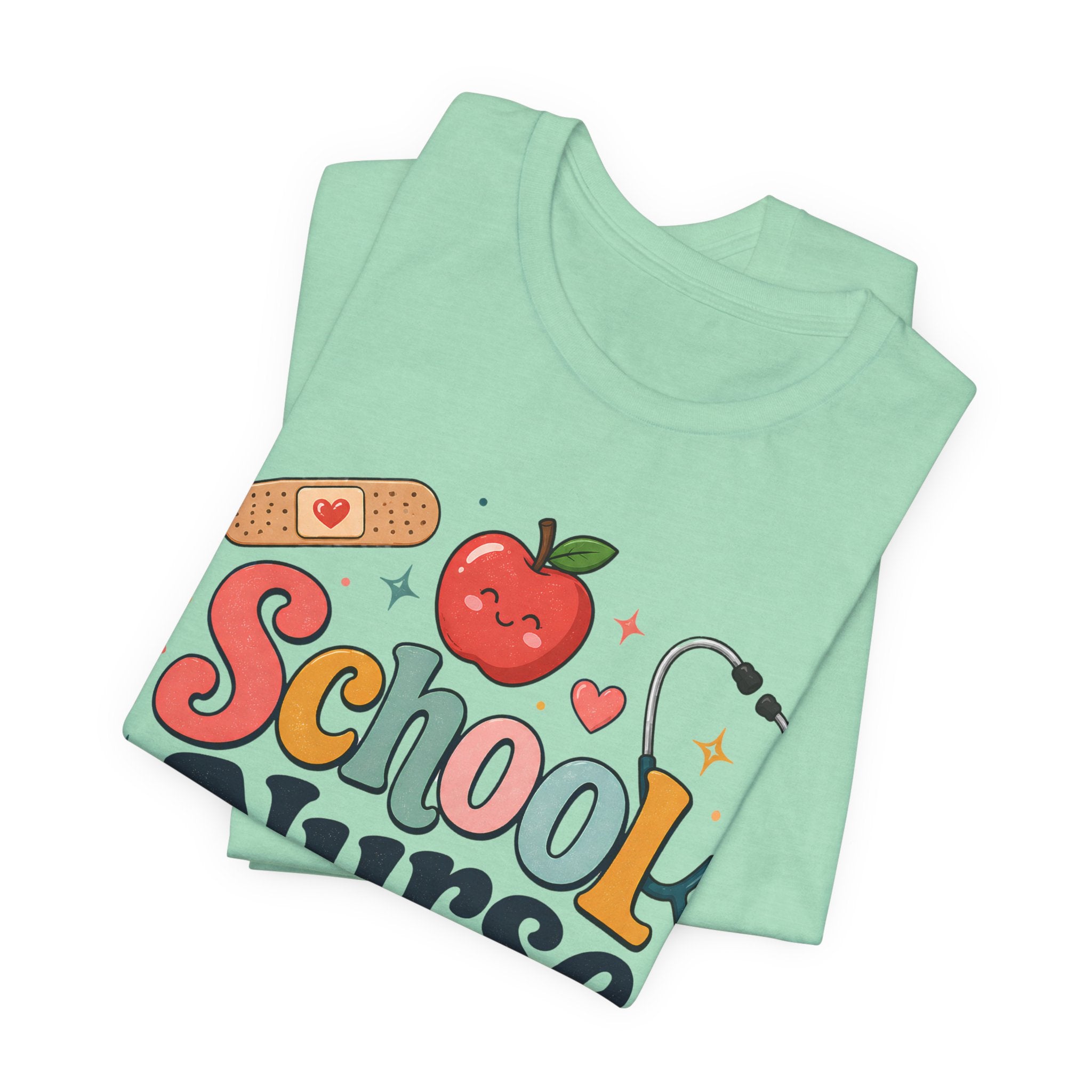 School Nurse Shirt, Cute Nurse Teacher Tee, School Nurse Gift, Nurse Appreciation Shirt, Back to School Nurse Tee, Pediatric Nurse Shirt