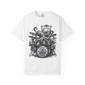 Octopus Drummer Shirt, Vintage Sea Creature T-Shirt, Musician Gift, Drum Set Graphic Tee, Nautical Rock Shirt, Ocean Lover Gift