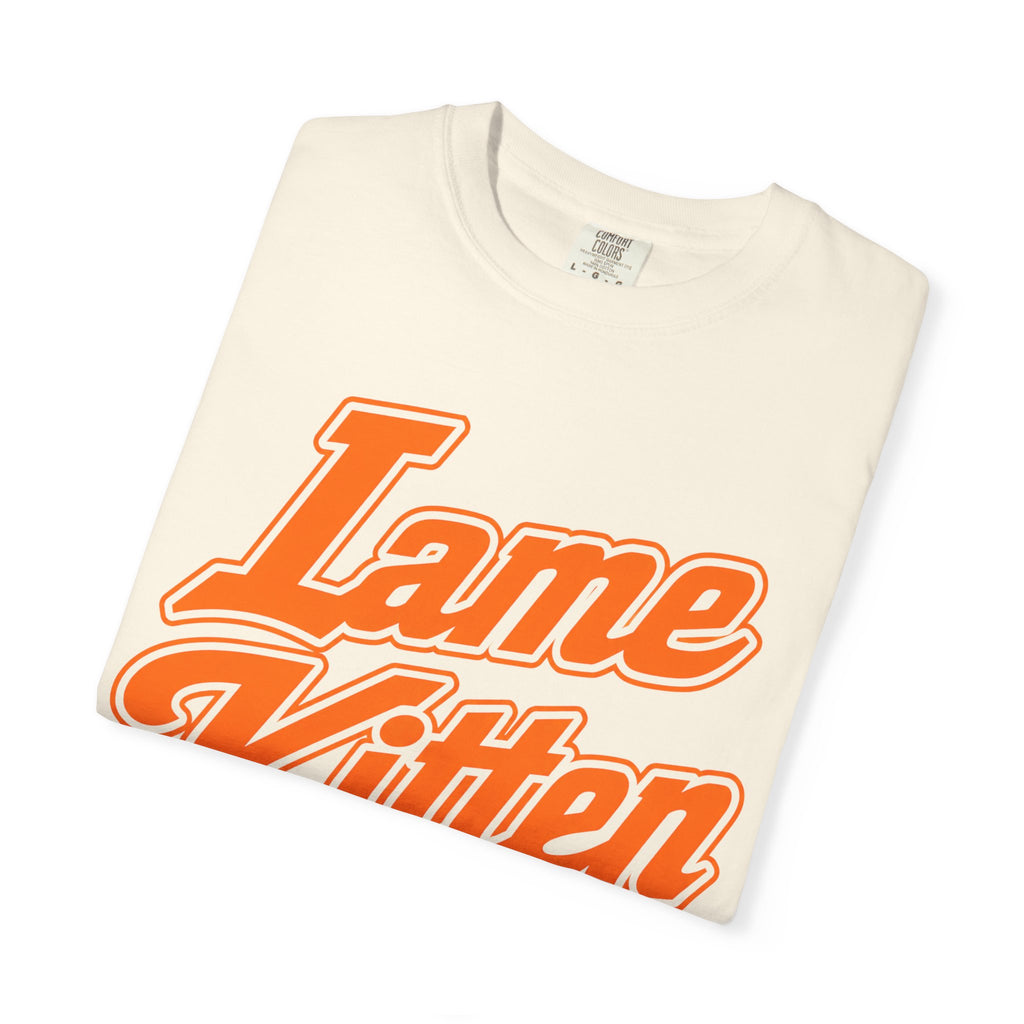 Lame Kitten Shirt, Tennessee Orange Game Day Tee, Knoxville Football Fan Shirt, Orange White Rivalry T-Shirt
