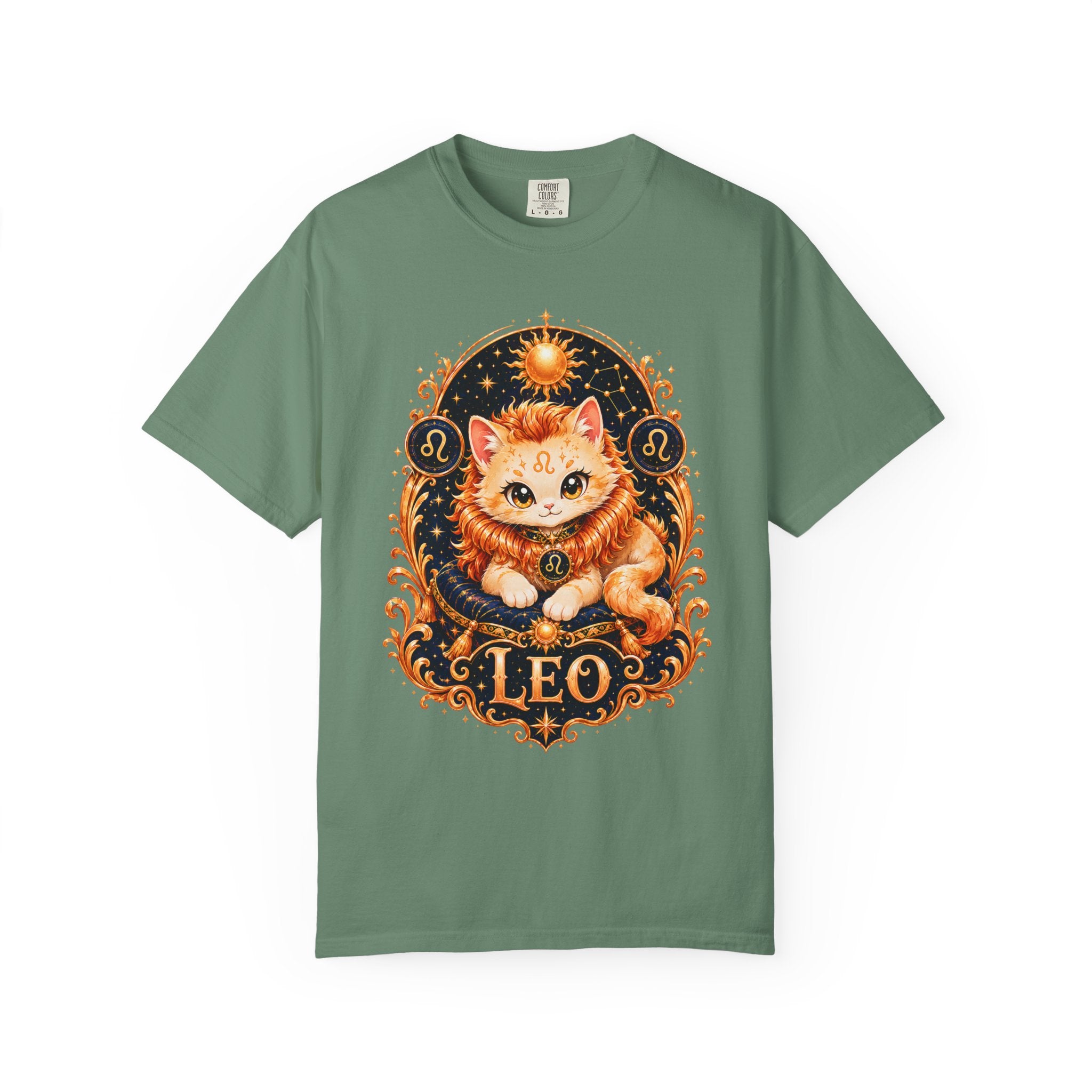 Leo Cat Astrology Shirt | Leo Zodiac T-Shirt