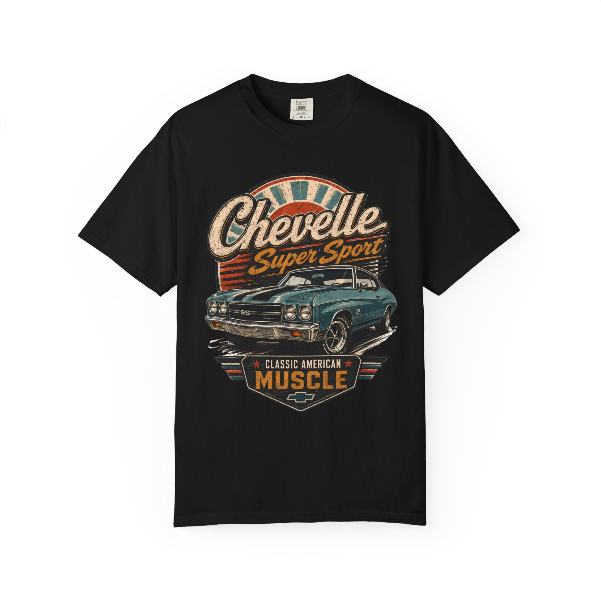 Chevelle Super Sport Classic American Muscle T-Shirt | Vintage Car Graphic
