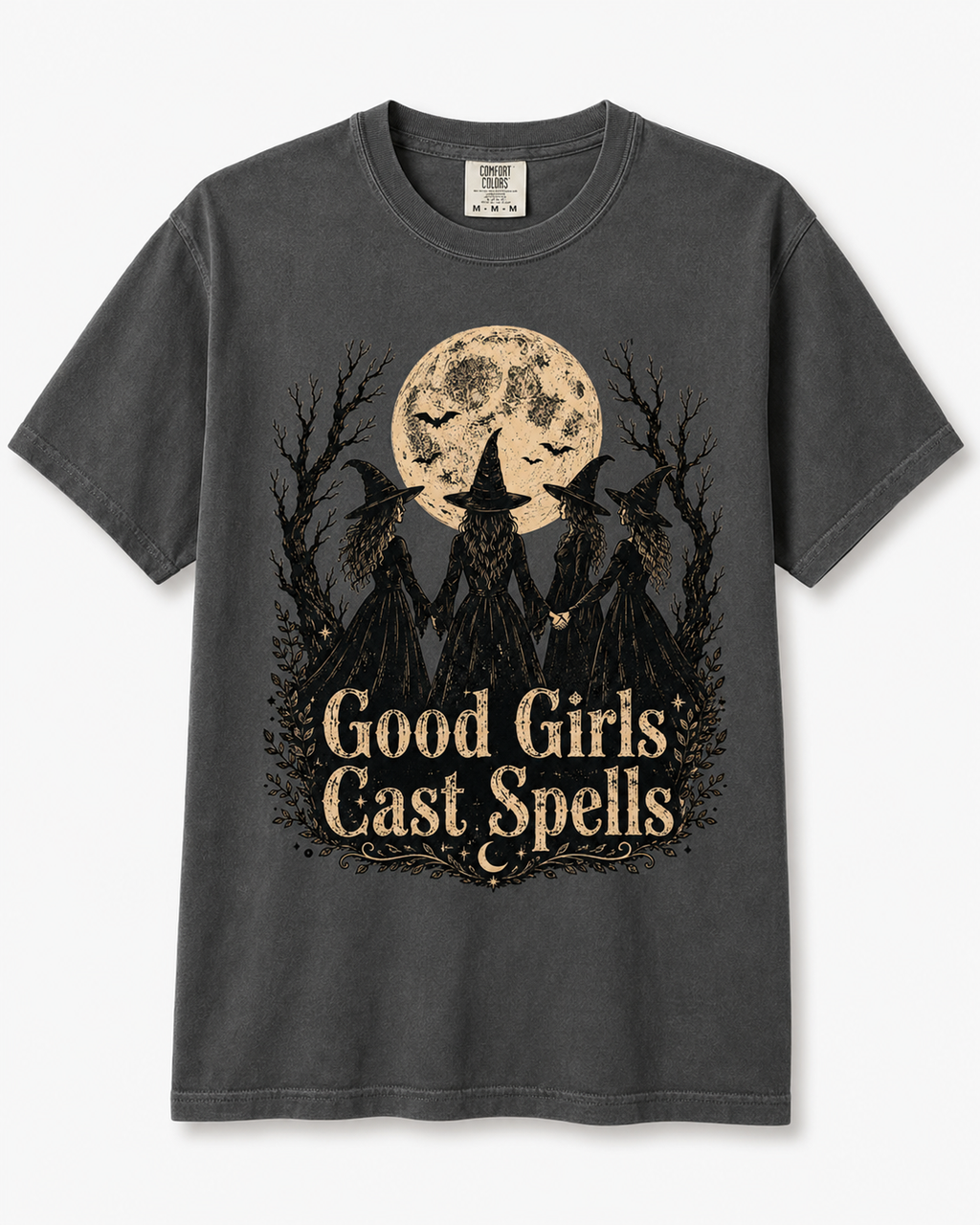 Good Girls Cast Spells Shirt, Witch Halloween Shirt, Witchy Graphic Tee, Spooky Season Shirt, Vintage Witch Shirt, Halloween Tee