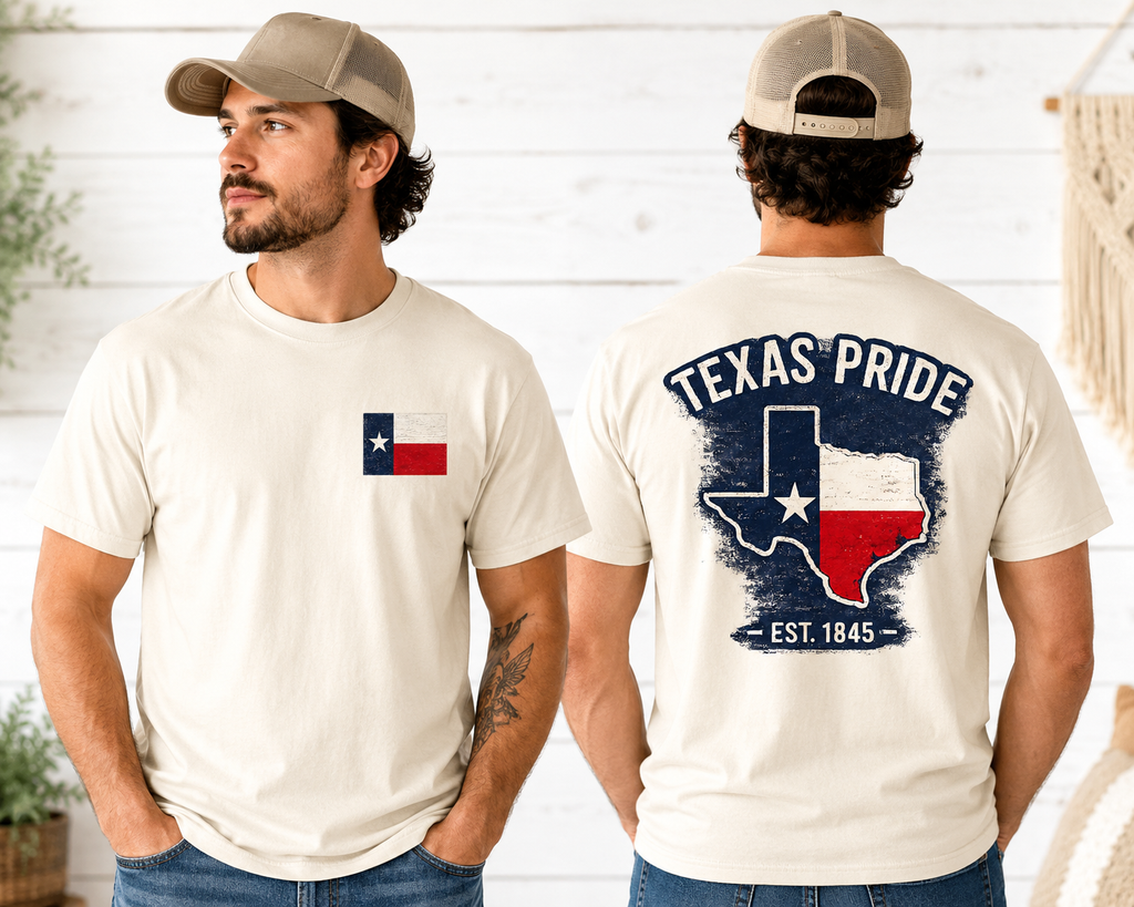 Texas Pride Shirt, Vintage Texas Flag Tee, Distressed Texas Shirt, Southern Graphic Tee, Texas State Shirt
